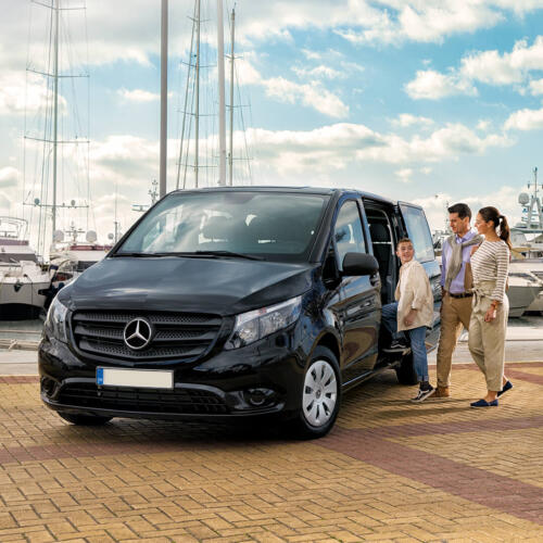 Syros Transfer Luxury Van Mercedes Vito